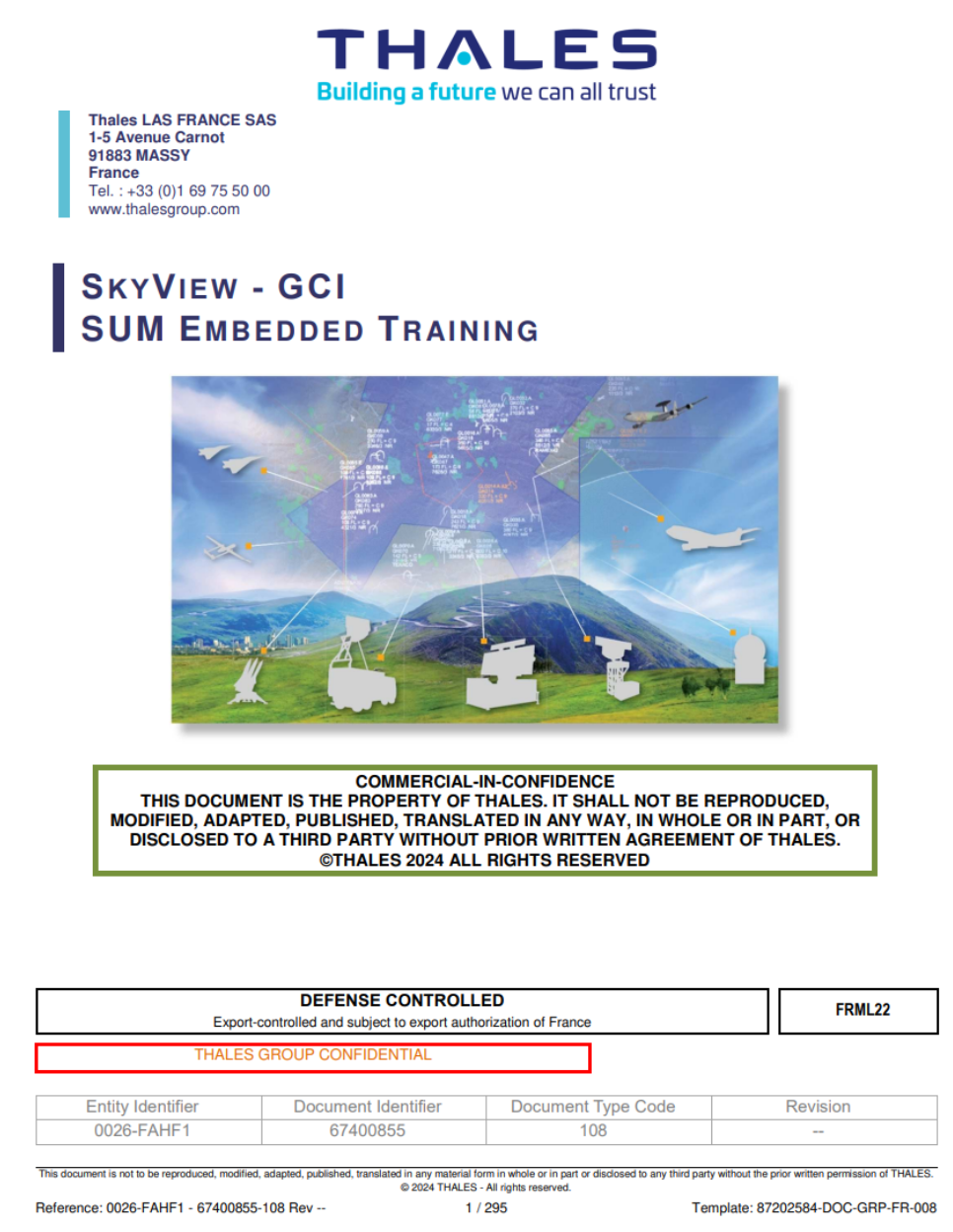东南亚国防基础设施Thales Group 雷达与声纳文件泄露-全球CTI监控