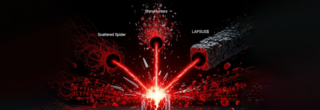 三大勒索组织ShinyHunters、Scattered Spider、Lapsus$齐聚 tg-全球CTI监控