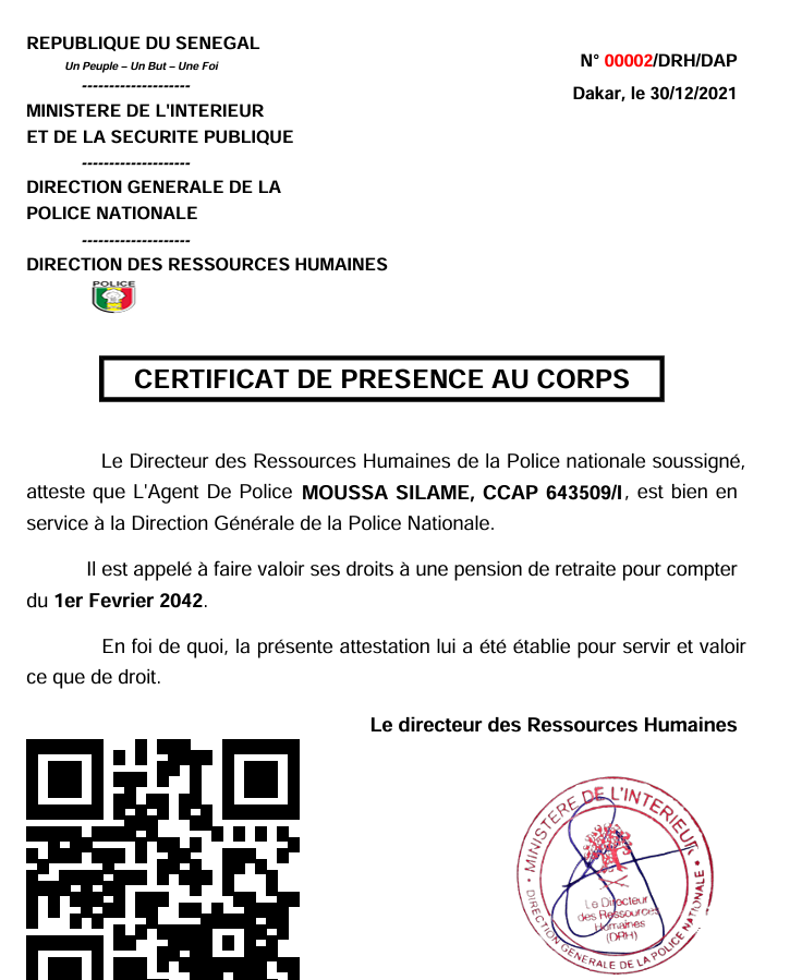 塞内加尔内政和公共安全部数据泄露-全球CTI监控