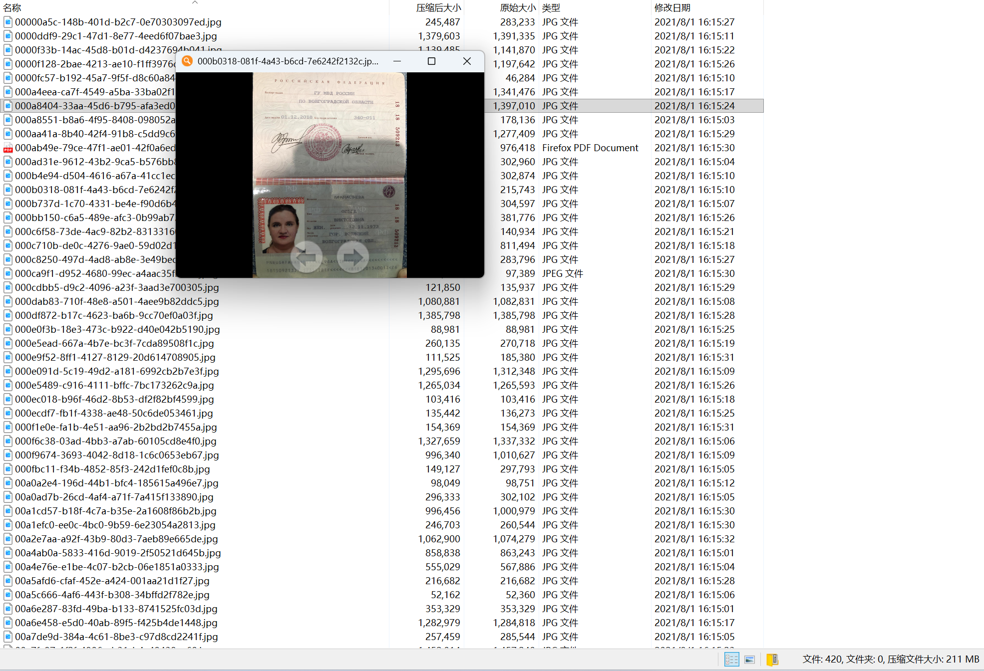 俄罗斯国家身份识别系统1.2亿条个体记录数据泄露-全球CTI监控
