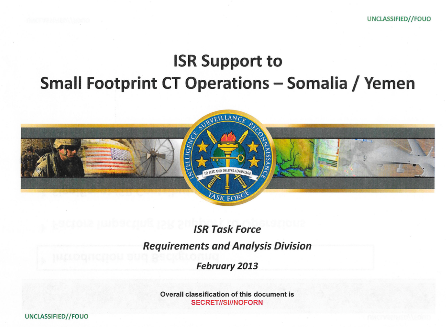 美国索马里和也门行动情报涉嫌数据泄露【2013年2月编制】-全球CTI监控