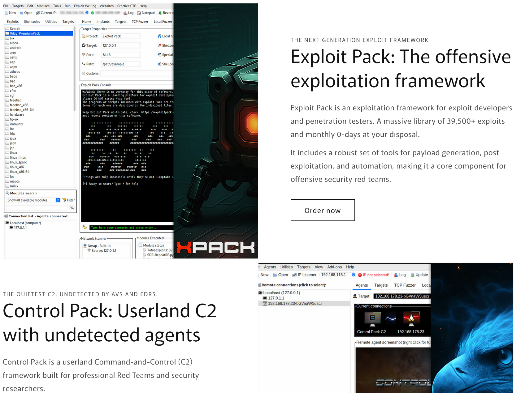 渗透测试和漏洞利用框架Exploit Pack泄露-全球CTI监控