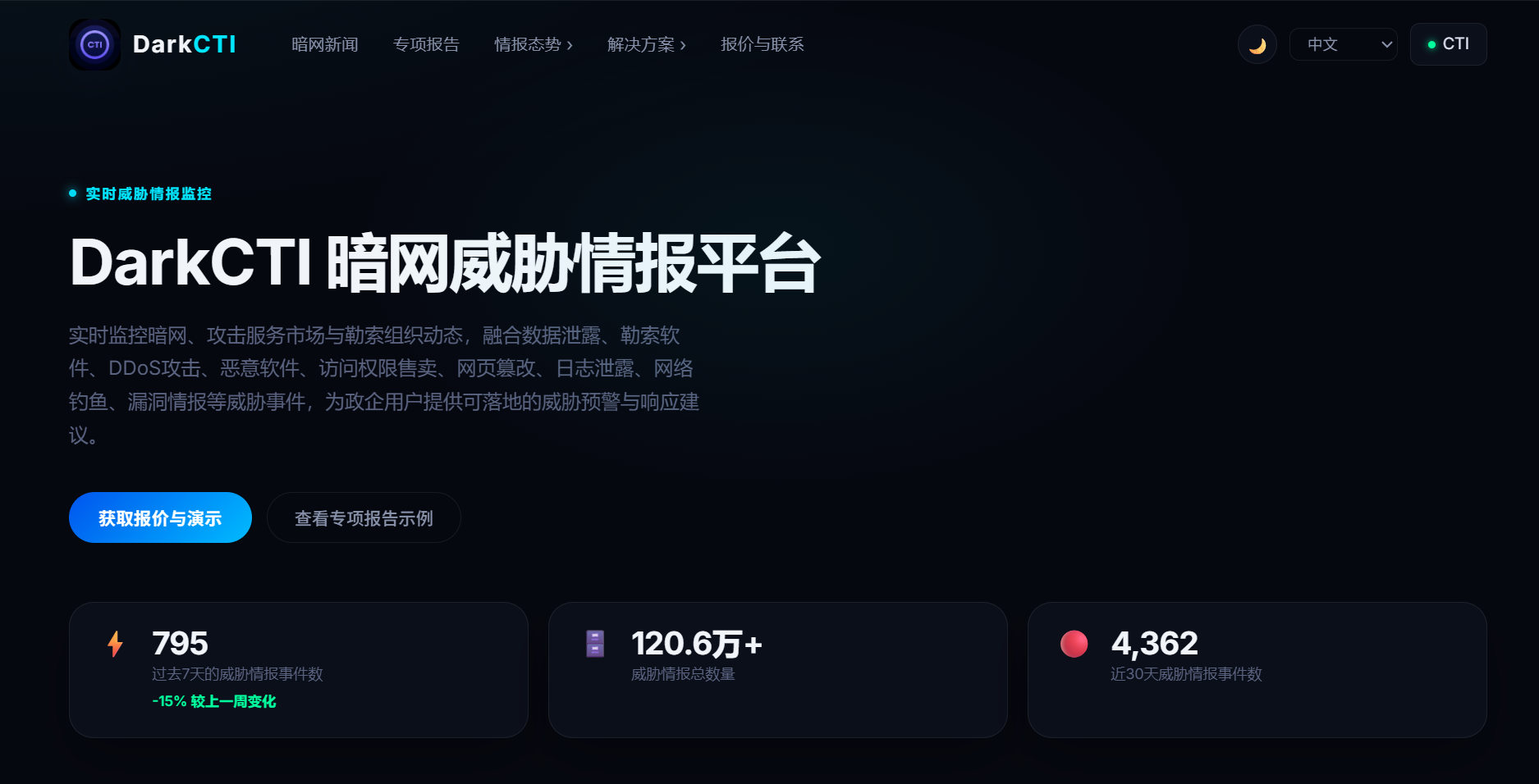 全球暗网威胁情报周报（2026年4月13日–4月19日）-全球CTI监控